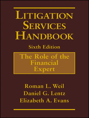 cover image of Litigation Services Handbook